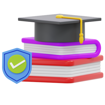 Graduation Protection  3D Icon