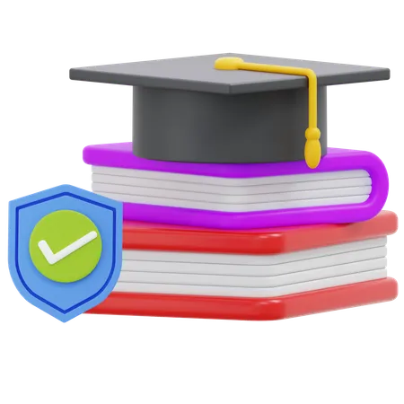 Graduation Protection  3D Icon