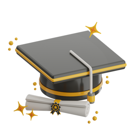 Graduation Scroll  3D Icon