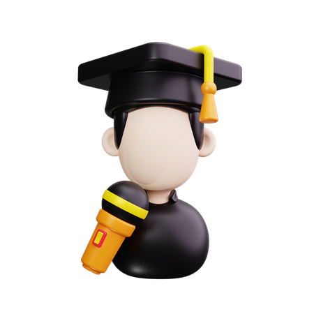 Graduation Speech  3D Icon