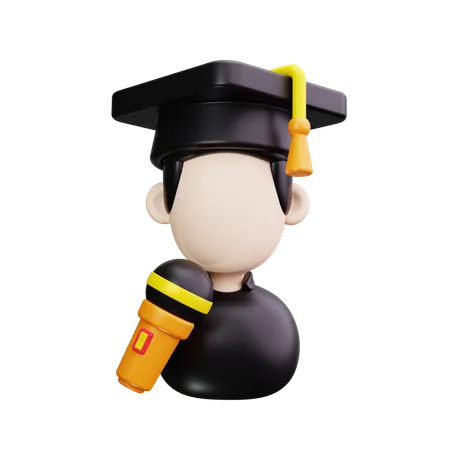 Graduation Speech  3D Icon