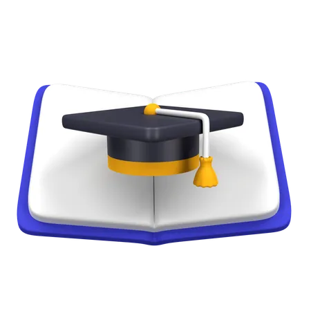 Graduation Study  3D Icon