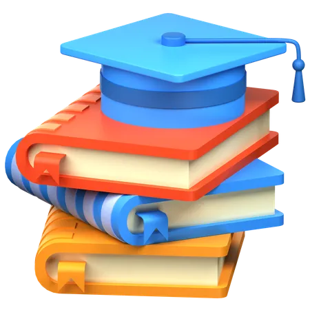 Graduation Study  3D Icon