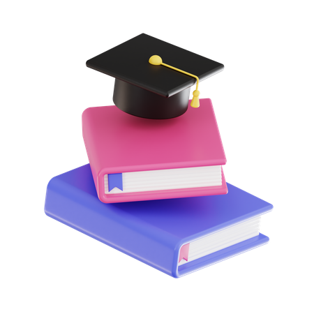 Graduation Study  3D Icon