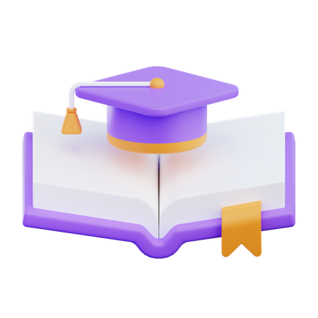 Graduation Study  3D Icon