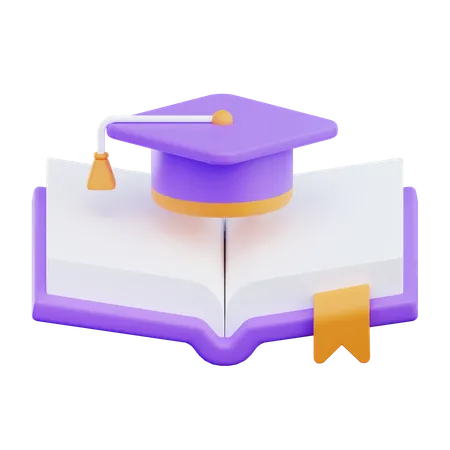 Graduation Study  3D Icon