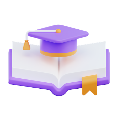 Graduation Study  3D Icon