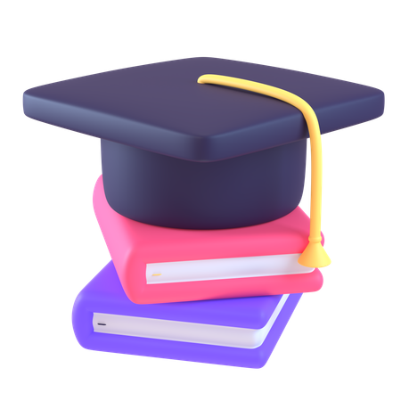 Graduation Study  3D Icon