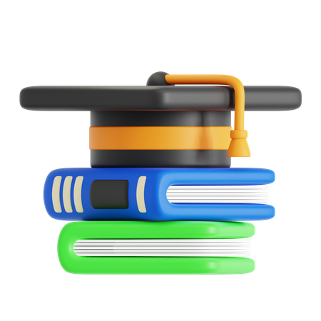 Graduation Study  3D Icon