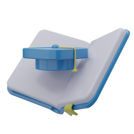 Graduation Study  3D Icon