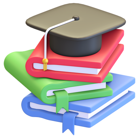 Graduation Study  3D Icon