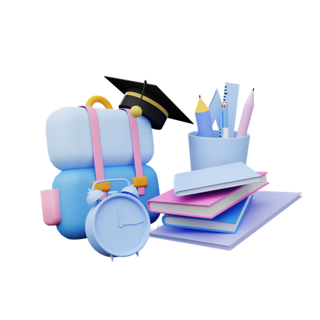 Graduation study  3D Illustration