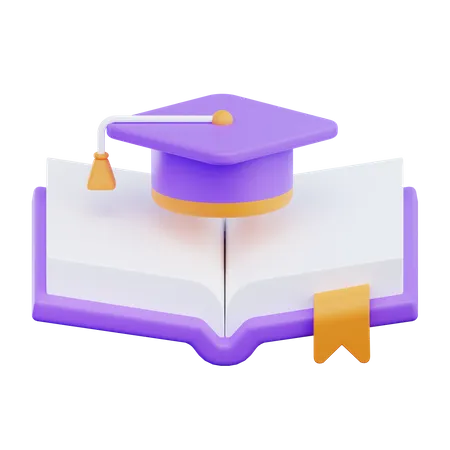Graduation Study 3D Icon