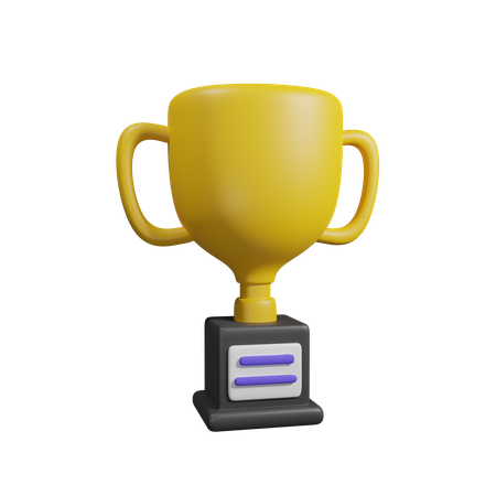 Graduation Trophy  3D Icon