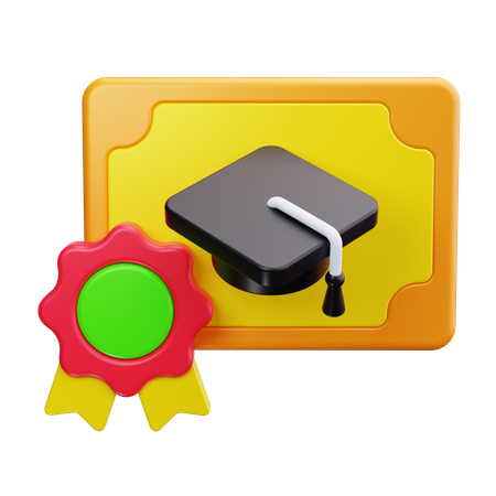 Graduationphd  3D Icon