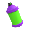 color spray emoji 3d
