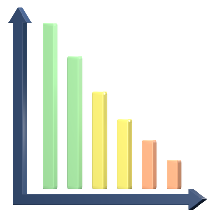 Graficar hacia abajo  3D Icon