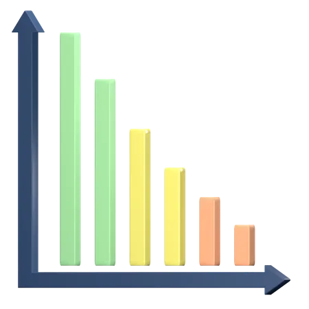 Graficar hacia abajo  3D Icon