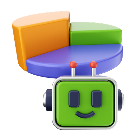 Gráfico ai  3D Icon