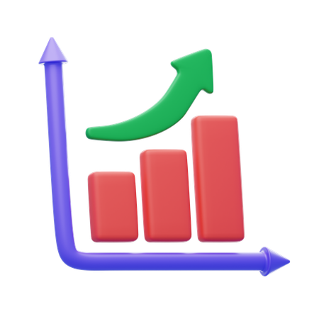 Gráfico analítico  3D Icon