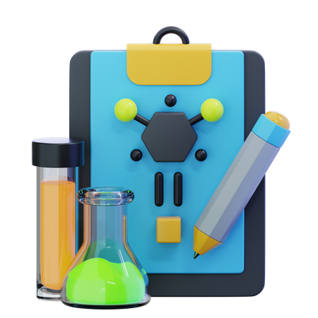 Tabla de ciencias  3D Icon