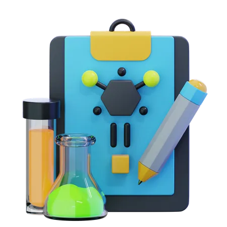 Tabla de ciencias  3D Icon