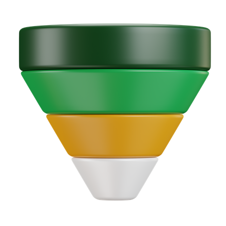 Gráfico circular  3D Icon