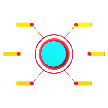 Gráfico de análise  3D Icon