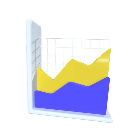 Tabla de análisis  3D Illustration