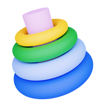 Gráfico de anel  3D Icon