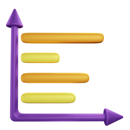 Gráfico de barras  3D Icon