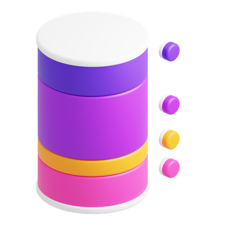 Tabla de cilindros de tubos  3D Icon