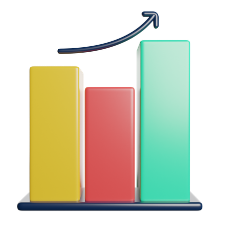 Tabla de crecimiento  3D Icon