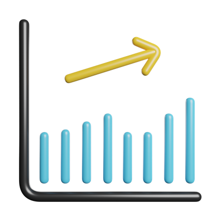 Tabla de crecimiento  3D Icon