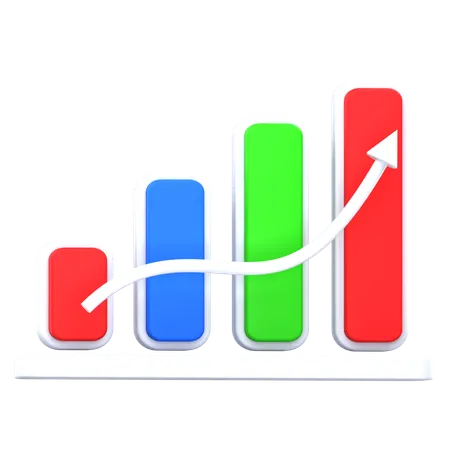 Tabla de crecimiento  3D Icon