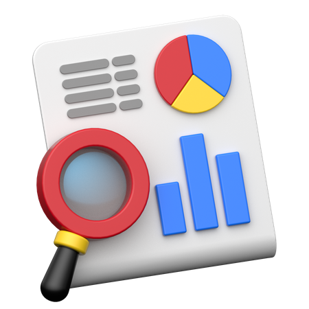 Gráfico de datos  3D Icon