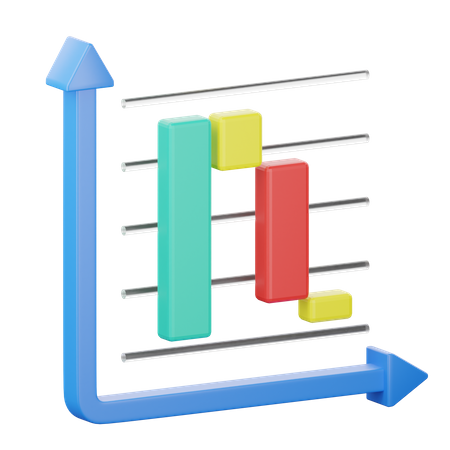 Gráfico de embudo  3D Icon