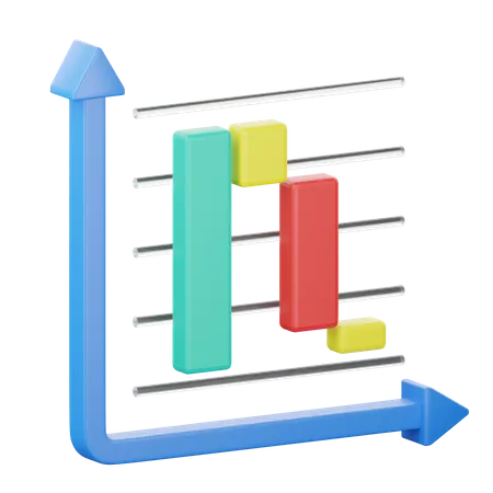 Gráfico de embudo  3D Icon