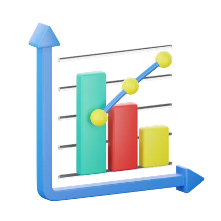 Diagrama de pareto  3D Icon