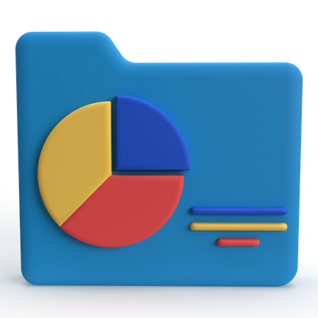 Gráfico de pizza  3D Icon
