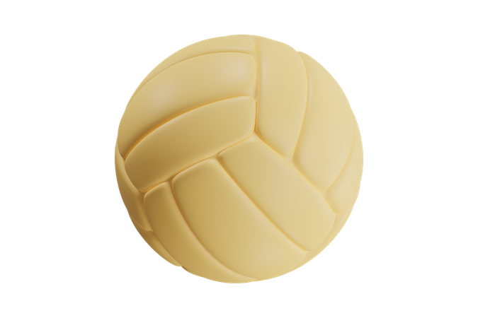 Gráfico de voleibol realista  3D Icon