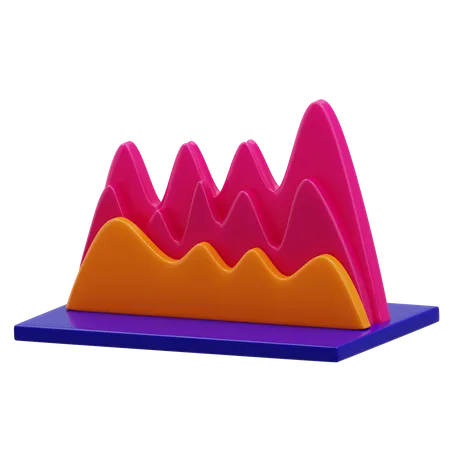 Tabla estadistica  3D Icon