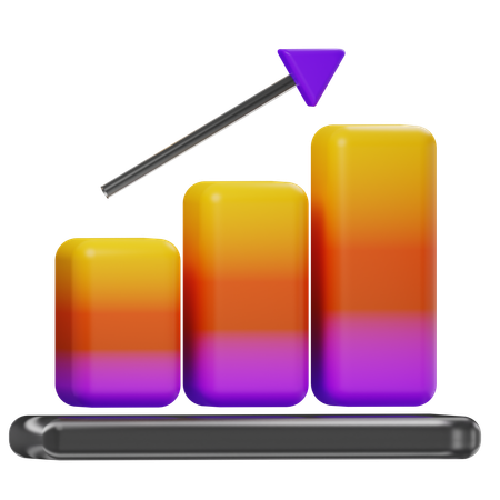 Gráfico nft  3D Icon