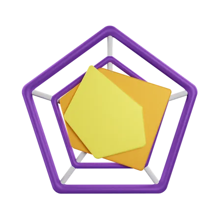 Carta de radar  3D Icon