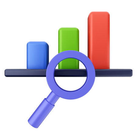 Gráfico seo  3D Icon