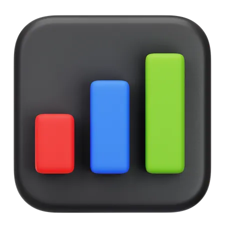 Graph  3D Icon