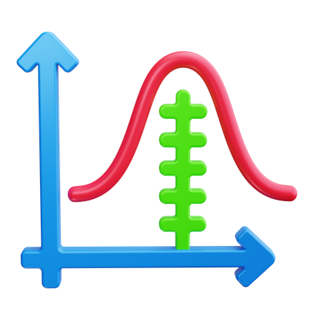 Graph  3D Icon