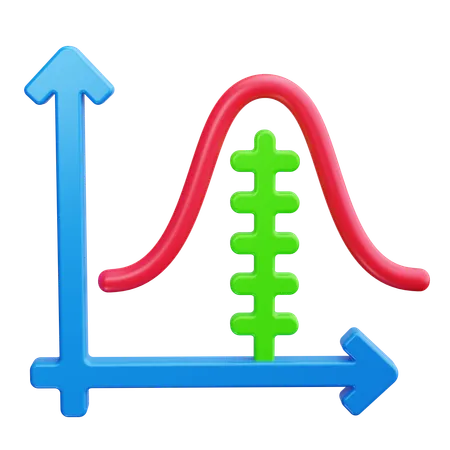 Graph  3D Icon