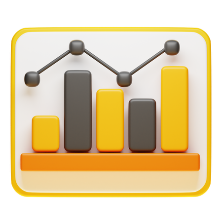 Graph  3D Icon