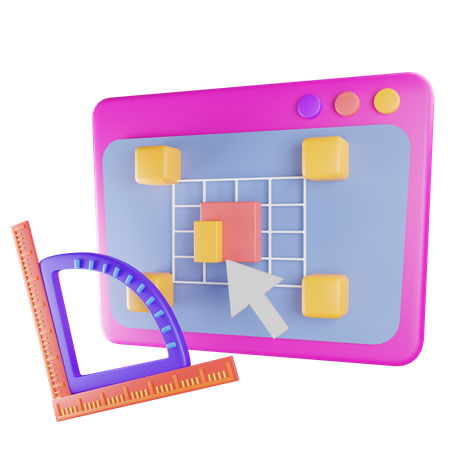 Grafisches Design  3D Icon